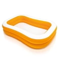 thumbnail image 1 of Alberca Inflable Intex Swim Center Rectangular 57181 Anaranjado 600 litros 2.29 m x 1.47 m x 46 cm, 1 of 4