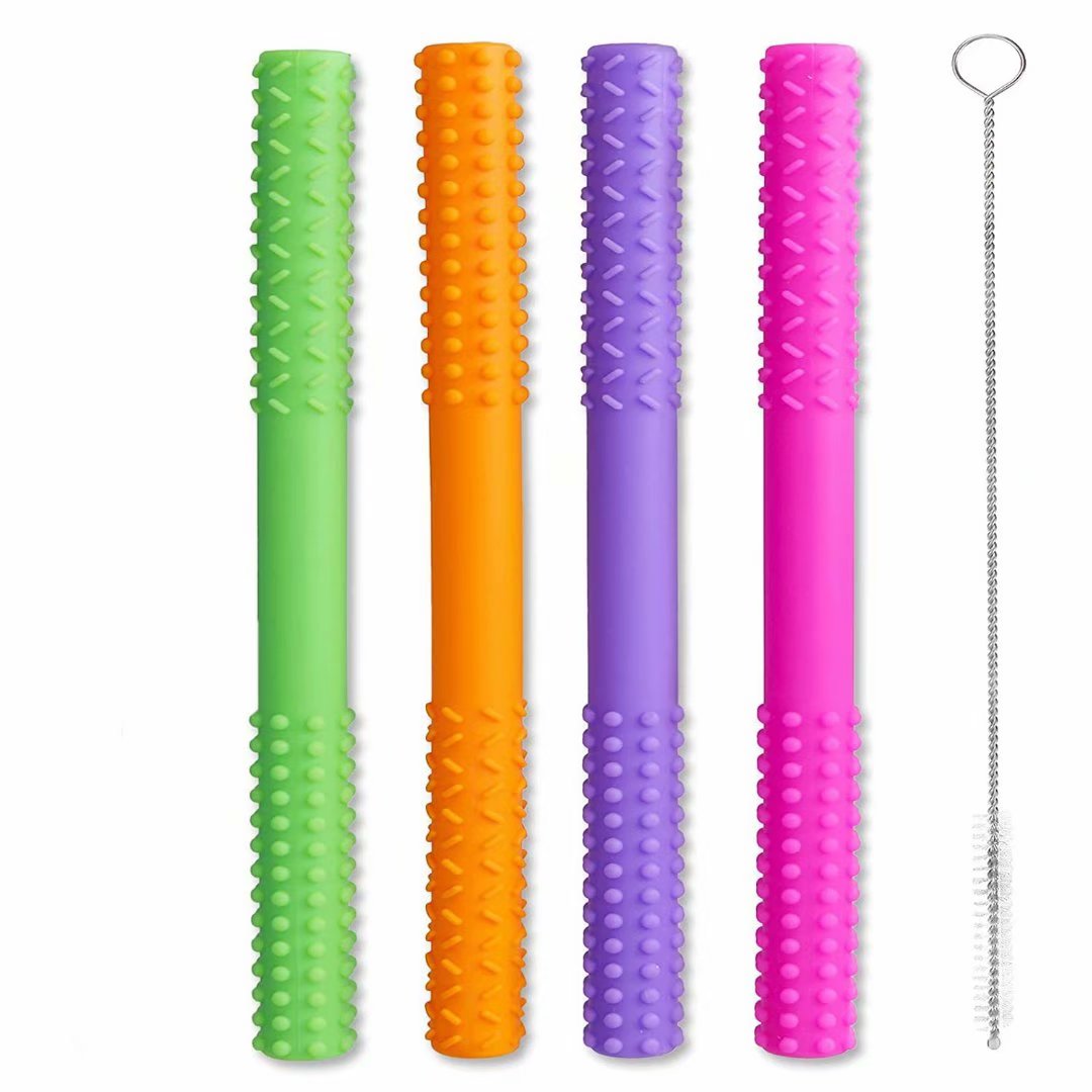 Cribun Teething Tubes (6.8�� Long) Soft Silicone