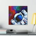 thumbnail image 4 of Astronaut In Spaceflight - Canvas, 4 of 10