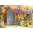 thumbnail image 2 of Messely, Johan 24x18 White Modern Wood Framed Museum Art Print Titled - Un nouveau printemps, 2 of 4