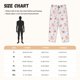 thumbnail image 3 of Balery Swan And Flowers Pantalones de pijama para mujer, pijamas ultraligeros, pantalones de estar por casa-3X-Large, 3 of 6