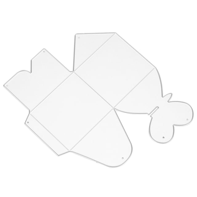 Tbest Candy Dies,Box Die Cuts Gift Simple Practical Durable Sturdy Convenient Slim Candy Dies,Cutting Dies