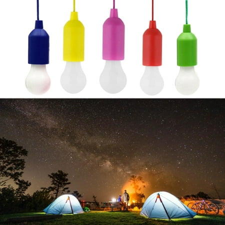 

Cheers.US Pull Cord Light- Portable LED Outdoor/Indoor Hanging Bulb Lantern for Camping Home Garage Patio and Tent Lighting