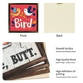 thumbnail image 5 of Cartoon Birds Art Wooden Sign Wall Plaque - Vintage Art Decoration, Wall Decoration - Ideal Gift For Home Decoration, Living Room, Bathroom, Bedroom, Garden, Dining, Bar, Cafe, Festival Party Decor, 5 of 7