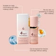thumbnail image 5 of 4 in 1 Foundation Liquid, Medium Spectrum with SPF 50+ Inspired, Hydrating Color Changing Foundation Makeup Liquid, Longwearing & Waterproof for Sport, Dancin, 1.01 Fl Oz (Khaki), 5 of 9