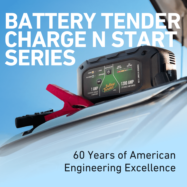 Battery Tender Charge N Start 1100, 1A Charger/1000A Jump photo 2