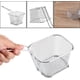 thumbnail image 4 of Cesta para freír de 8 piezas, cesta para freír de acero inoxidable Cesta para freír Mini cesta de presentación de alimentos para freír papas fritas, dedos de pollo, aros de cebolla, camarones, etc. Xemadio MZQ-0258, 4 of 7