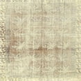 thumbnail image 1 of Ahgly Company Tapis d'Intérieur Lavable en Machine Carré Traditionnel Or, 7 Pieds Carré, 1 of 7