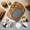 thumbnail image 4 of Naloa Diamond Bohemian Sunflower Silicone Pot Holders, Oven Mitts Heat Resistant Hot Pads, Non Slip Pot Holder for Kitchen Baking and Cooking 9.4 x 7.5 Inches, 4 of 7
