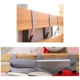 thumbnail image 3 of Bedside Storage Organizer, Bedside Caddy Hanging Storage Bag with 8 Pockets for Bunk Dorm Rooms and Hospital Bed Rails (Grey), 3 of 6