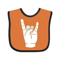 Inktastic Rocker Horns Boys or Girls Baby Bib