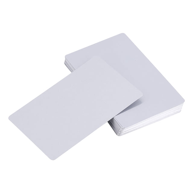 Tarjetas de nombre con grabado de maser óptico - Tarjetas de nombre de visita de negocios lisas de metal 50 piezas 5 colores Impresionantes espacios en blanco Marca de maser óptico grabado(Plata)