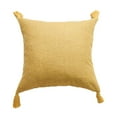 thumbnail image 2 of Throw&nbsp;Pillow Covers, 2025 New Japanese Cotton and Linen Pillowcase Home Cushion Plain Pillowcase Tassel Cushion Cover, Valentines Day Decor(Yellow, 17.7x 17.7in), 2 of 6