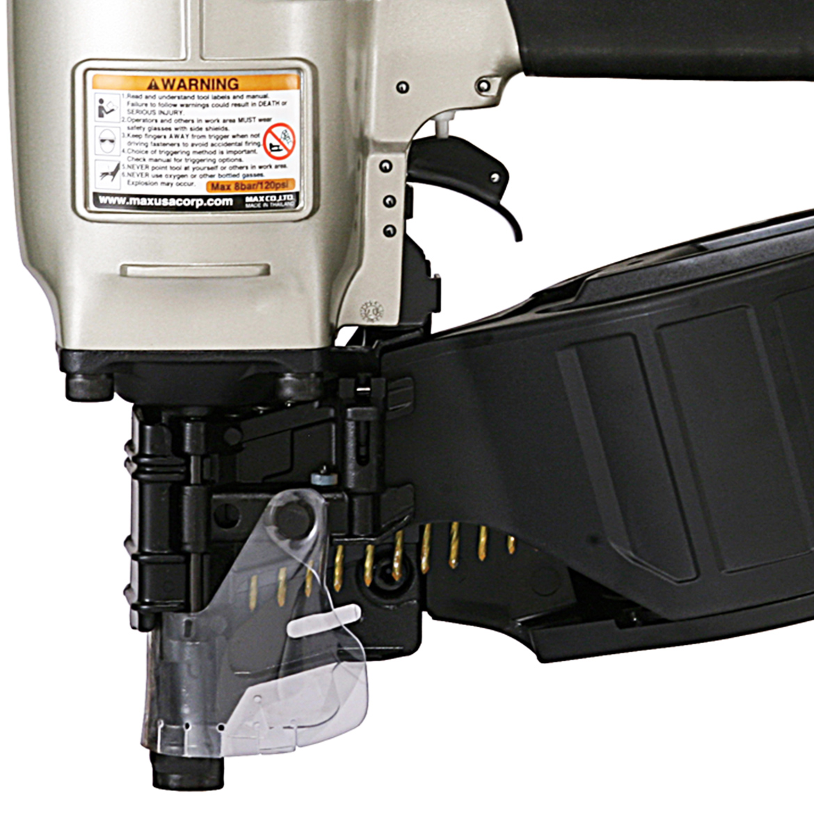 Max Usa Heavy Duty Coil Nailer