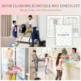 thumbnail image 3 of ADHD Cleaning Planner for Adults Women, Cleaning Schedule and Checklist Notebook, Cleaning and Organizing Planner, Daily Weekly Monthly Schedule Household Cleaning Checklist Planner, 3 of 13