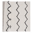 thumbnail image 5 of United Weavers Celestial Poyel Contemporary Stripe Round Area Rug, White, 7'10" x 7'10", 5 of 6