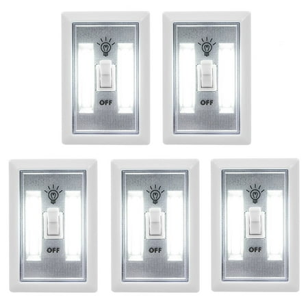 led lights battery light switch operated kitchen cordless cabinet under eeekit nightlight cob shelf closet rv boat night dialog displays