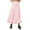 Pink, variant on Maxi Skirt Long Maxi Skirts Elastic High Waist Tiered Flowy Long Skirt Pleated Swing A Line Maxi Summer Beach Skirt Bohemian Clothes for Women (White,S)