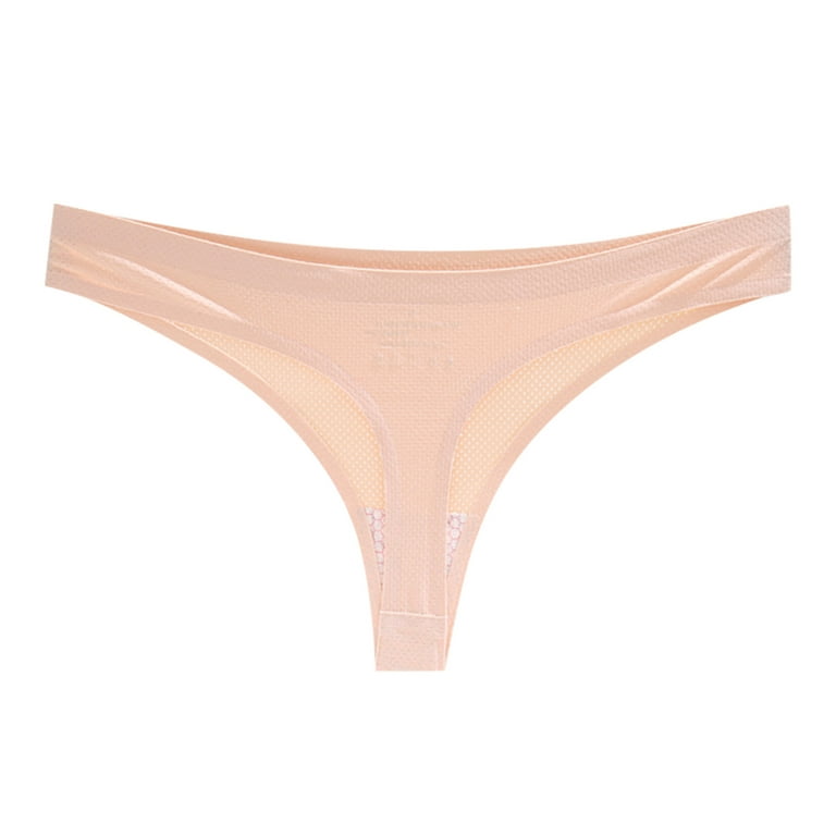 MRULIC intimates for women Women's Cotton Thong With Air Holes