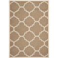 thumbnail image 1 of Safavieh Courtyard Brown Indoor Outdoor Rug - 4' x 5'7", 1 of 5