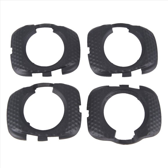 2 Pares de Fundas Antideslizantes para Zapatillas Ciclismo Protectora Zero Aero Pedal Bicicleta LiberacióN RáPida