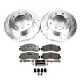 thumbnail image 3 of PowerStop Front Z36 Truck & Tow Carbon-Fiber Ceramic Brake Pad and Drilled and Slotted Rotor Kit Fits: FORD Select Models K1781-36, 3 of 9