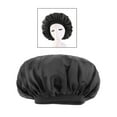 thumbnail image 4 of Gorro de dormir jinwen con capucha para el cabello Negro, 4 of 8