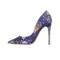 thumbnail image 3 of Womens Steve Madden Daisie Pointed-Toe Pumps, Blue, 3 of 5