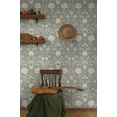 thumbnail image 4 of NextWall  Honeysuckle Trail Peel and Stick Wallpaper 20.9 in. W x 18 ft. L - Daydream Grey, 4 of 9