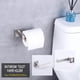 thumbnail image 2 of Soporte de papel higiénico, dispensador de toallas de papel, colgador de rollo de papel, montado en la pared, acero inoxidable cepillado, 2 of 5