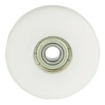 thumbnail image 3 of 8x50x12mm Roller Idler Bearing Pulley Sliding Conveyor Wheel White, 3 of 4