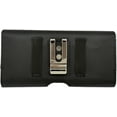 thumbnail image 3 of For Nokia HMD Vibe N159V Belt Clip Credit Card 7.0 Black Pouch Case Phone Cover - (Large), 3 of 7