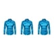 thumbnail image 1 of Qarigey Camisa satinada lisa para hombre Casual Slim Fit - Grande y de secado rápido para cualquier ocasión Funcional antiarrugas Boda azul M Type1 NO1, 1 of 6