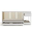 thumbnail image 5 of Graco Teddi 5-in-1 Convertible Baby Crib and Changer with Drawer, White with Driftwood, 5 of 9