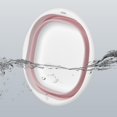 thumbnail image 1 of Lavabo plegable Lavabo plegable con orificio para colgar Bañera que ahorra espacio Multiuso para viajes Camping Lavandería Accesorios de cocina Rosa M Macarena Lavabo, 1 of 8