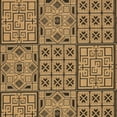 thumbnail image 4 of Transitional Rug - Courtyard Polypropylene -Black/Natural-Color:Black/Natural,Design:Transitional,Shape:Large Rectangle,Size:11'L x 8'W, 4 of 5