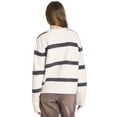 thumbnail image 4 of Mills by Millie Bobby Brown Women's Wide Stripe Sweater Cardigan, Sizes XXS- XXL, 4 of 7