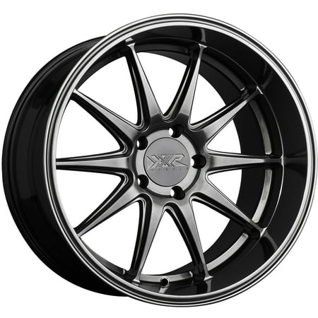 XXR 527D 20x9 5x114.3 35et Chromium Black Wheel