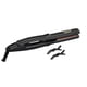 thumbnail image 1 of Plancha de pelo JINRI con placas de titanio Mini plancha plana de 0,8 pulgadas Plancha de pelo de tamaño de viaje perfecto Doble voltaje (100-240 V) Negro, 1 of 5