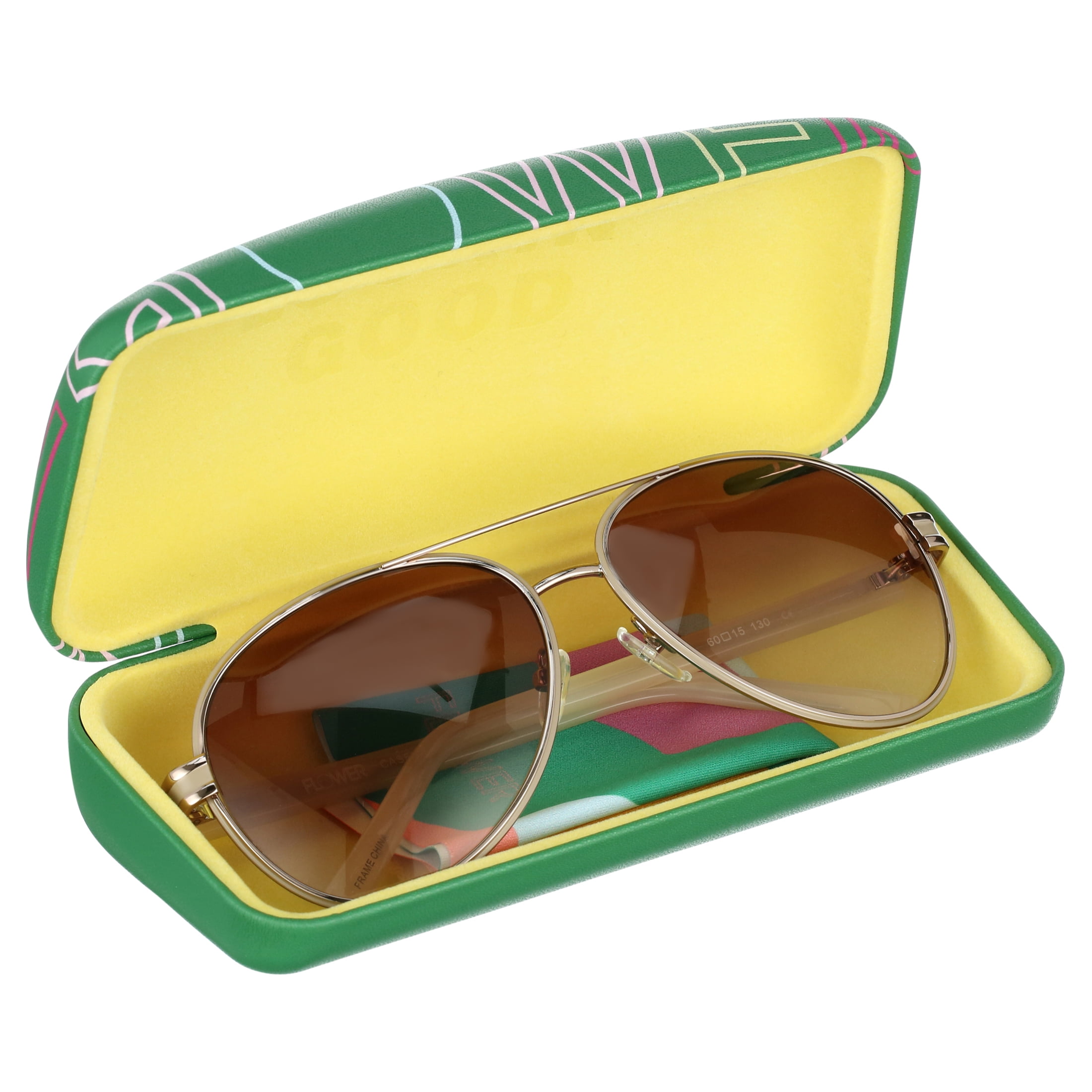 FLOWER by Drew Barrymore Womens Sunglasses, Casey - FLR3000 Gold/Ivory