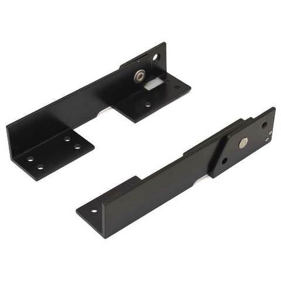 Tecla Boat Fold Up Seat Bolster Brackets MF1045-VB | Black (Set of 2)