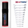 thumbnail image 3 of Juego de llaves combinadas HITORK de 11 piezas SAE con bolsa enrollable, 3 of 9