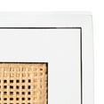 thumbnail image 6 of SAFAVIEH Hedwig 2-Drawer Nightstand White / Natural, 6 of 7