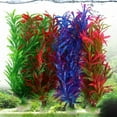 thumbnail image 4 of Hermosas plantas artificiales para acuario, Tanque De Agua de peces, planta, adorno de hierba, decoración de plástico, 4 of 5