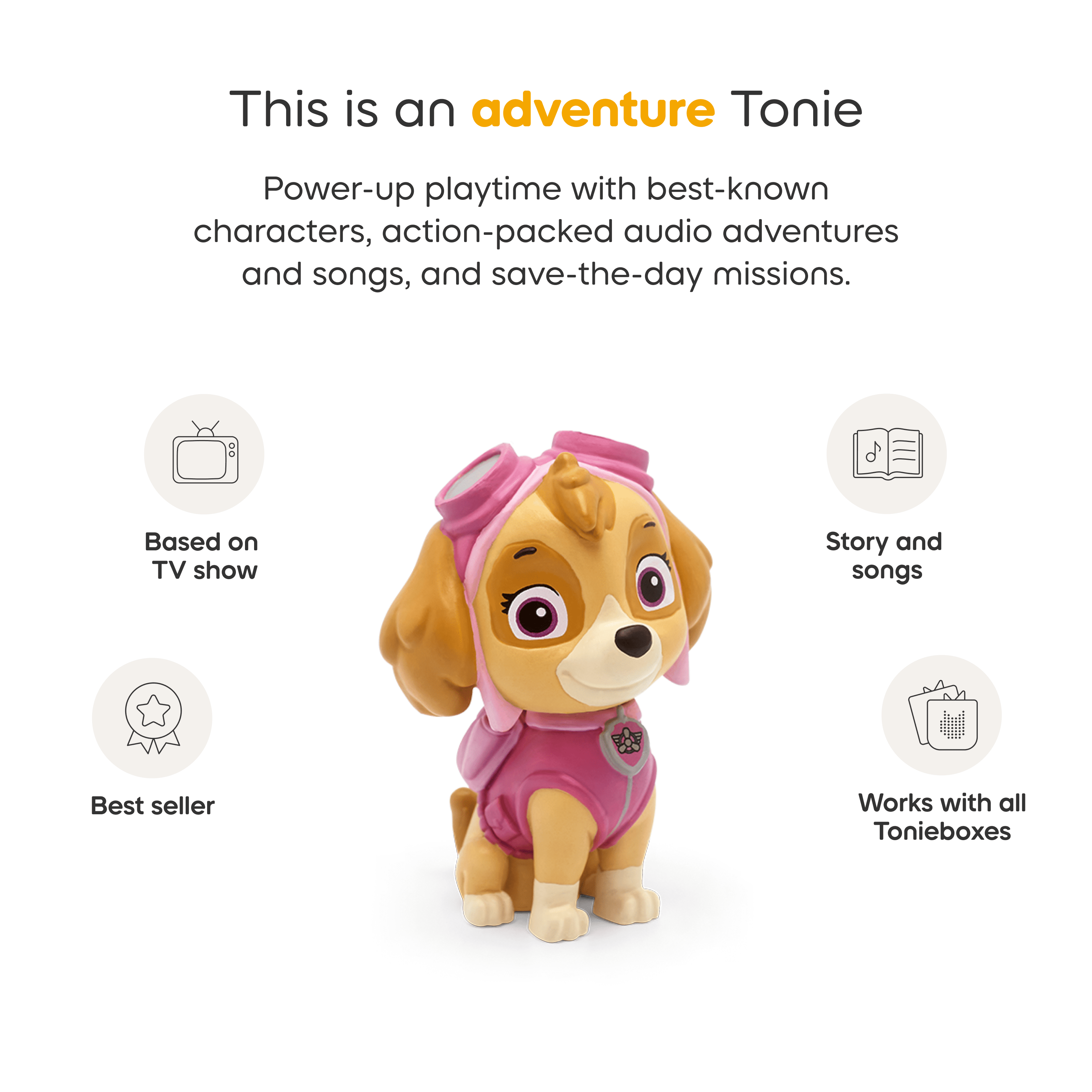 Tonies Audio Character - Paw Patrol Skye (ENGLISH ONLY)
