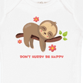 thumbnail image 4 of Inktastic Don't Hurry Sloth Girls Baby Bodysuit, 4 of 5