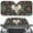 Boho Mandala Elephant, variant on Xoenoiee Cute Dog Cat Print Car Front Windshield Sun Shade Summer Sun Blocker with Suction Cup UV Visor Reflector Keep Car Interior Cool Universal Fits Trucks, Sedans, SUVs
