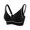 Black, variant on ZNQHFRE Women Wireless Push Up Full Coverage Bra, Support Comfort Casual Sports Intimate Underwear Beige L
