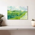 thumbnail image 2 of Elephant Stock Green Wheat Fields Auvers Wall Art - Horizontal Canvas Wall Art - Living Room Wall Decor - Nature Canvas - Beige And Blue Decor By Vincent Van Gogh - 12" x 8", 2 of 8