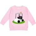 thumbnail image 2 of Inktastic Golf Cart Golfing Toddler Sweatshirt, 2 of 4